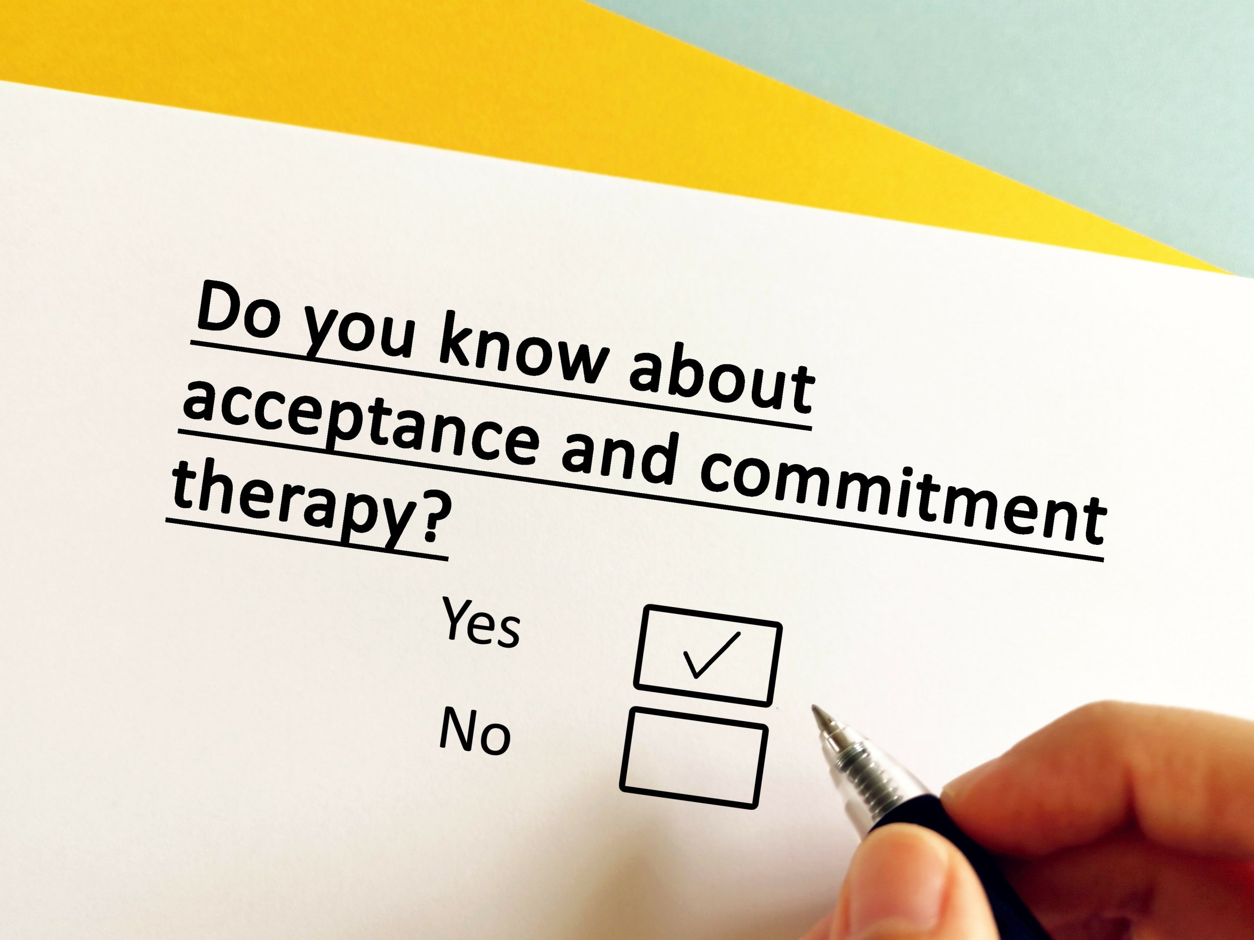 Acceptance and commitment therapy and PTSD